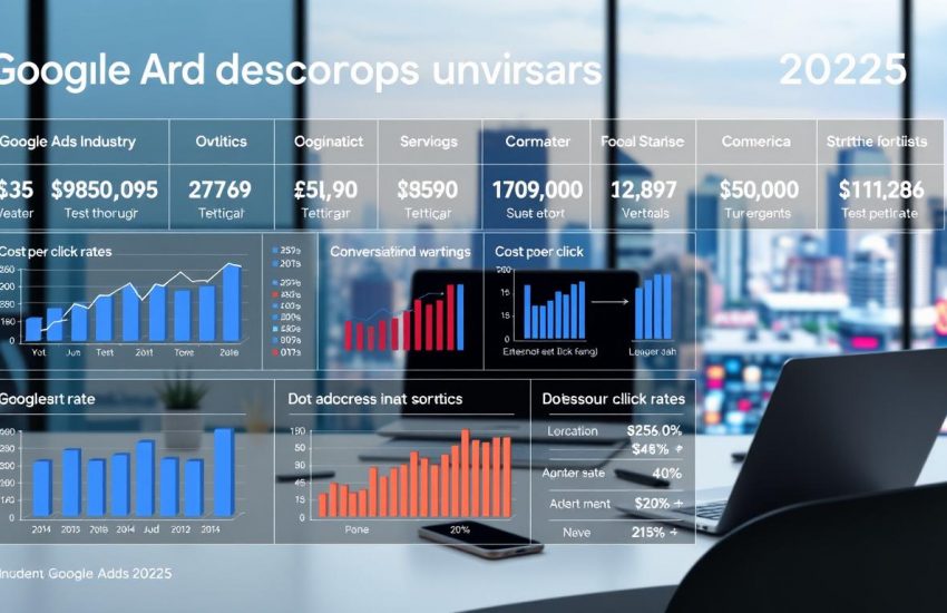 Google Ads benchmarks 2025