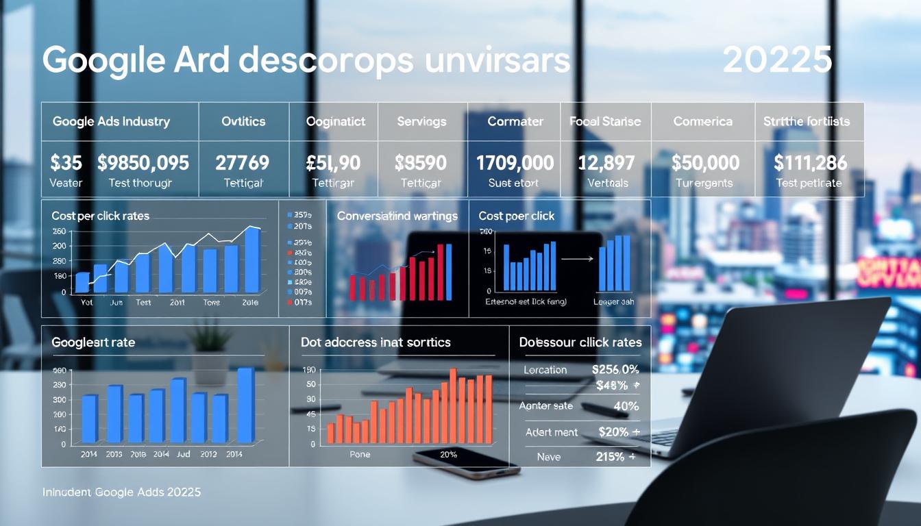 Google Ads benchmarks 2025