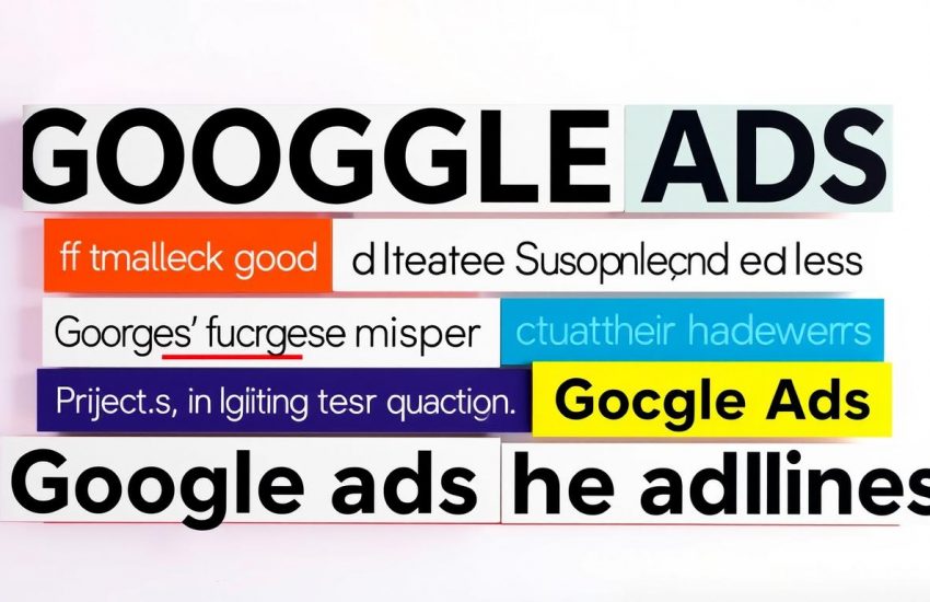 Google Ads headlines
