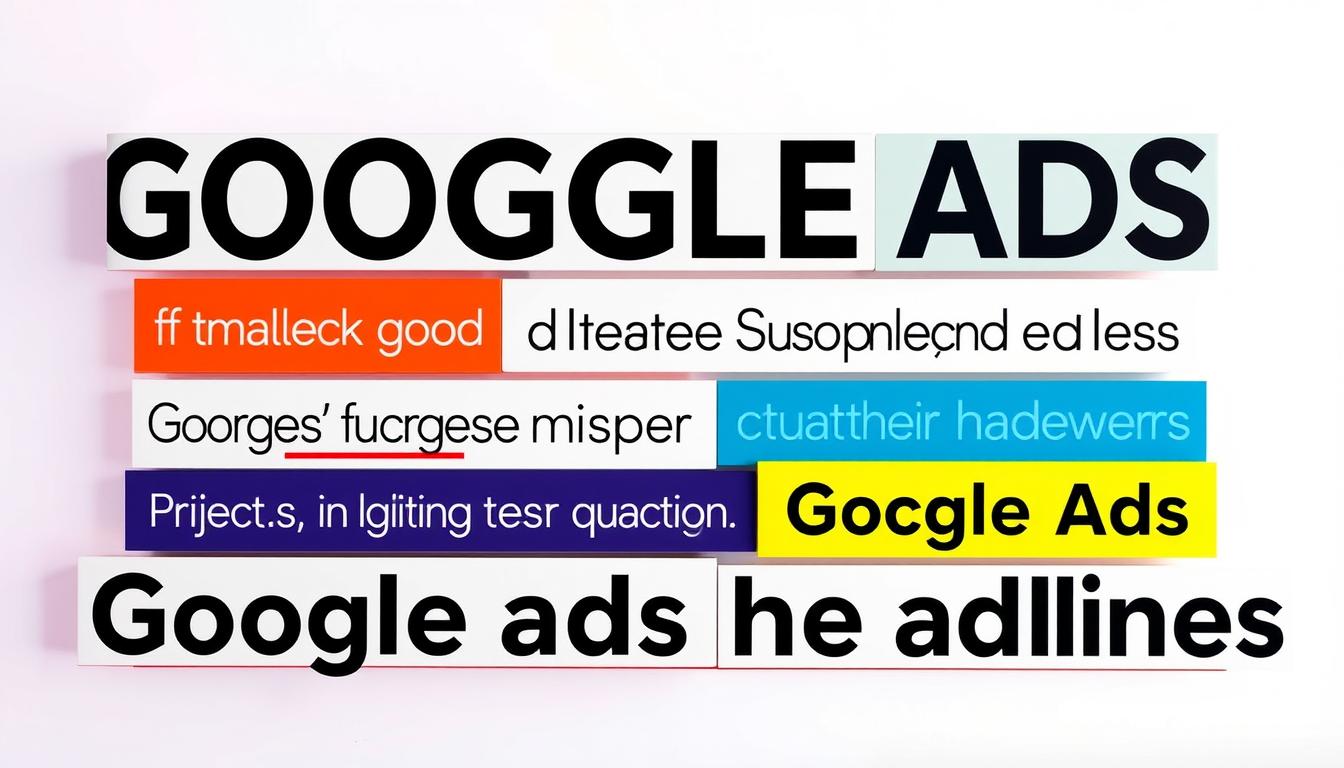 Google Ads headlines